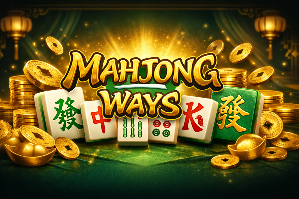mahjong ways wins banner